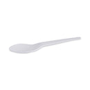 Eco-Products Plantware Compostable Cutlery, Spoon, 6", Pearl White, 50/Pack, 20 Pack/Carton