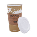 Eco-Products World Art Renewable and Compostable Hot Cups, 20 oz, 50/Pack, 20 Packs/Carton