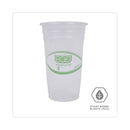 Eco-Products GreenStripe Renewable and Compostable PLA Cold Cups, 24 oz, 50/Pack, 20 Packs/Carton