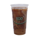 Eco-Products GreenStripe Renewable and Compostable PLA Cold Cups, 24 oz, 50/Pack, 20 Packs/Carton