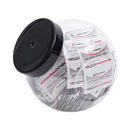 Innovera Antistatic Screen Cleaning Wipes, 200 Sachets, Fishbowl with Black Top