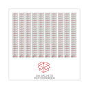 Innovera Antistatic Screen Cleaning Wipes, 200 Sachets, Fishbowl with Black Top