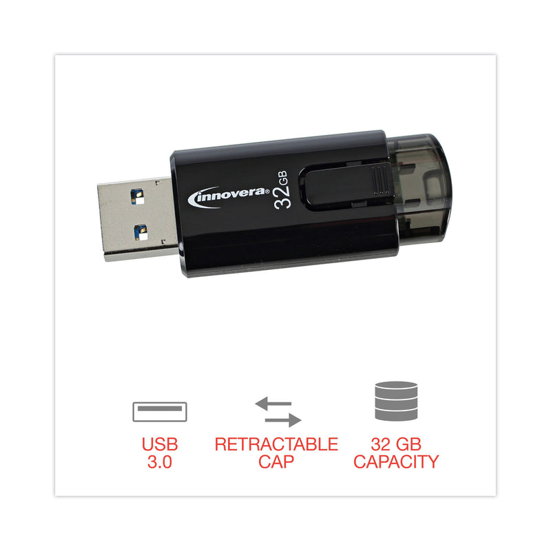 Innovera USB 3.0 Flash Drive, 32 GB
