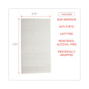 Innovera Antistatic Screen Cleaning Wipes, Cloth, 4.75,  x 7.25, White, 100/Pack