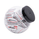 Innovera Antistatic Screen Cleaning Wipes, 200 Sachets, Fishbowl with Black Top