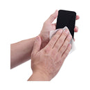 Innovera Antistatic Screen Cleaning Wipes, 200 Sachets, Fishbowl with Black Top