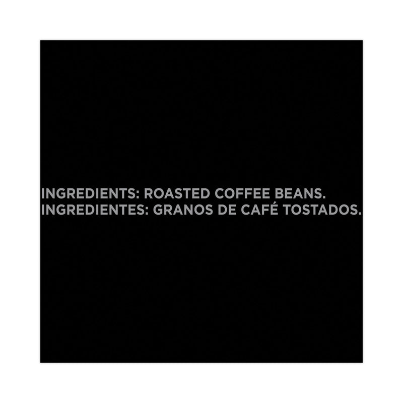 Nescafé Espresso Whole Roasted Coffee Beans, 2 lb Bag, 8/Carton