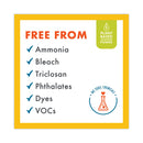 Boulder Clean Disinfectant Cleaner, Lemon Scent, 28 oz Bottle, 6/Carton