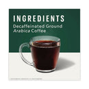 Starbucks Whole Bean Coffee, Decaffeinated Pike Place Roast, 1 lb Bag, 6/Carton