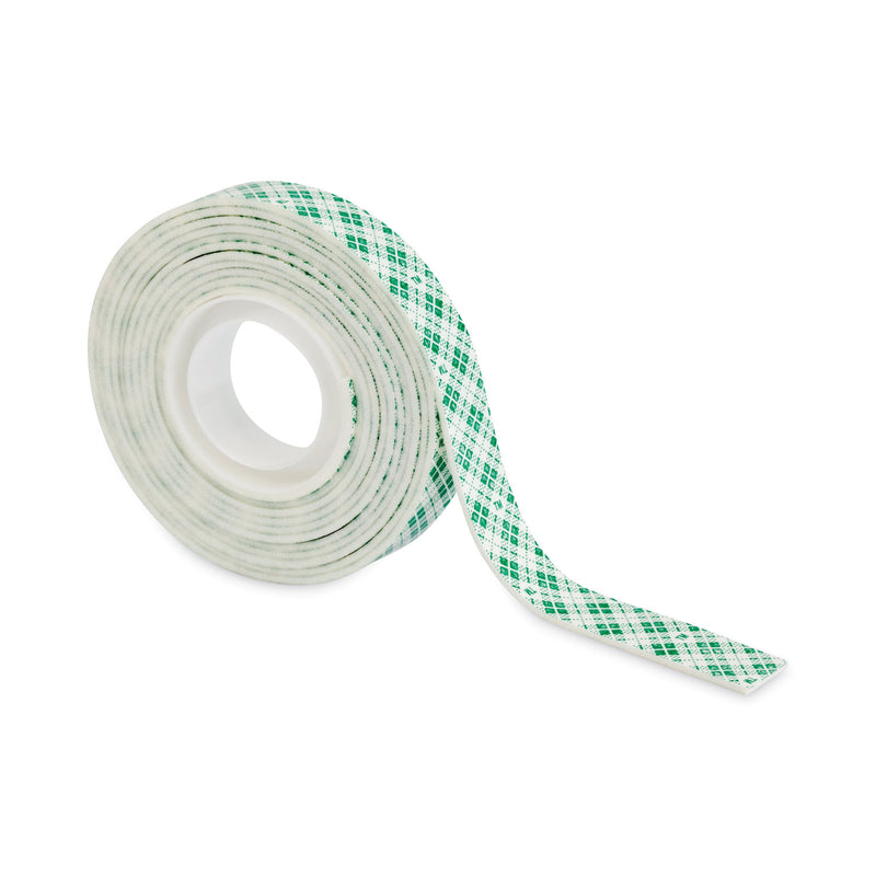 Scotch Permanent High-Density Foam Mounting Tape, Double-Sided, Holds Up to 15 lbs, 0.5" x 80", White