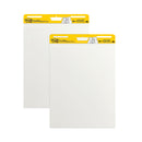 Post-it Vertical-Orientation Self-Stick Easel Pads, Unruled, 25 x 30, White, 30 Sheets, 2/Carton