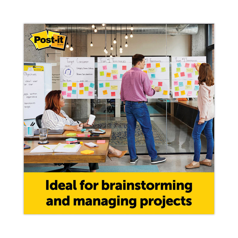 Post-it Vertical-Orientation Self-Stick Easel Pads, Unruled, 25 x 30, White, 30 Sheets, 2/Carton