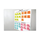 Post-it Vertical-Orientation Self-Stick Easel Pads, Green Headband, Unruled, 25 x 30, White, 30 Sheets, 2/Carton