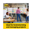 Post-it Vertical-Orientation Self-Stick Easel Pad Value Pack, Unruled, 25 x 30, White, 30 Sheets, 6/Carton