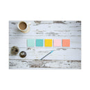Post-it Original Pads in Beachside Cafe Collection Colors, 3" x 3", 100 Sheets/Pad, 12 Pads/Pack