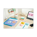 Post-it Original Pads in Beachside Cafe Collection Colors, 3" x 3", 100 Sheets/Pad, 12 Pads/Pack
