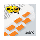 Post-it Standard Page Flags in Dispenser, Orange, 50 Flags/Dispenser, 2 Dispensers/Pack
