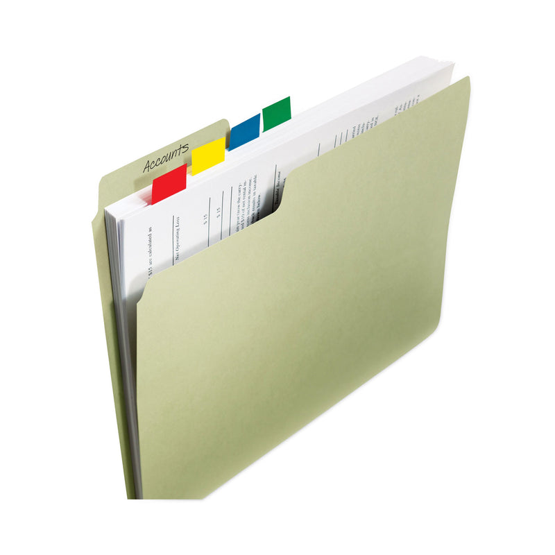 Post-it Page Flags in Portable Dispenser, Assorted Primary, 160 Flags/Dispenser
