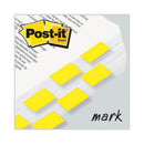 Post-it Standard Page Flags in Dispenser, Yellow, 50 Flags/Dispenser, 2 Dispensers/Pack
