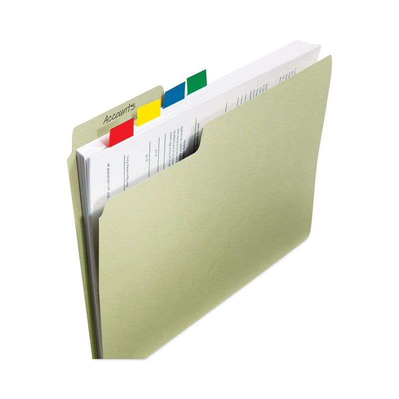 Post-it Marking Page Flags in Dispensers, Yellow, 50 Flags/Dispenser, 12 Dispensers/Box