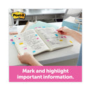 Post-it Page Flag Value Pack, 0.5 x 1.75, Assorted Colors, 280 Page Flags, 48, 1/2" Arrows/Pack