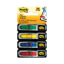 Post-it Arrow 0.5" Page Flags, Assorted Primary, 24/Color, 96 Flags/Pack