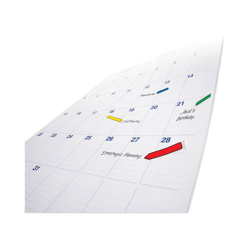 Post-it Arrow 0.5" Page Flags, Assorted Primary, 24/Color, 96 Flags/Pack
