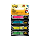 Post-it Arrow 0.5" Page Flags, Four Assorted Bright Colors, 24/Color, 96 Flags/Pack