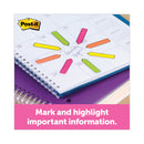 Post-it Arrow 0.5" Page Flags, Four Assorted Bright Colors, 24/Color, 96 Flags/Pack
