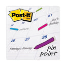 Post-it Arrow 0.5" Page Flags, Four Assorted Bright Colors, 24/Color, 96 Flags/Pack
