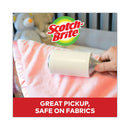 Scotch-Brite Lint Roller Refill Roll, 60 Sheets/Roll