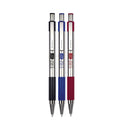 Zebra F-301 Ballpoint Pen, Retractable, Fine 0.7 mm, Assorted Ink and Barrel Colors, 9/Pack