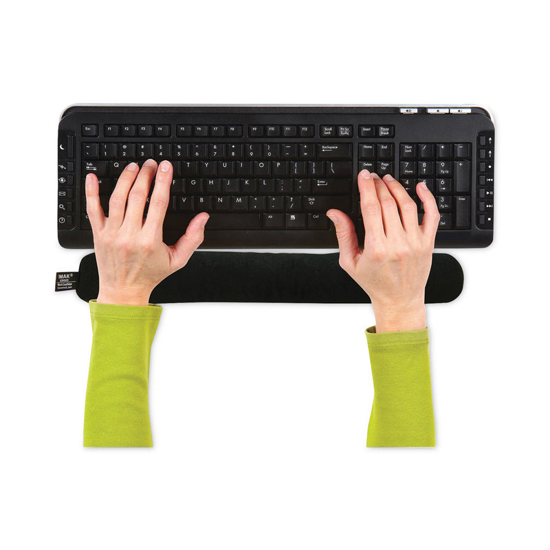 IMAK Keyboard Wrist Cushion, 17.75 x 3, Black