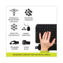 IMAK Keyboard Wrist Cushion, 17.75 x 3, Black