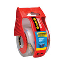 Scotch 3850 Heavy-Duty Packaging Tape with Dispenser, 1.5" Core, 1.88" x 66.66 ft, Clear, 6/Pack