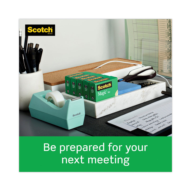 Scotch Transparent Tape, 3" Core, 0.75" x 72 yds, Transparent, 2/Pack