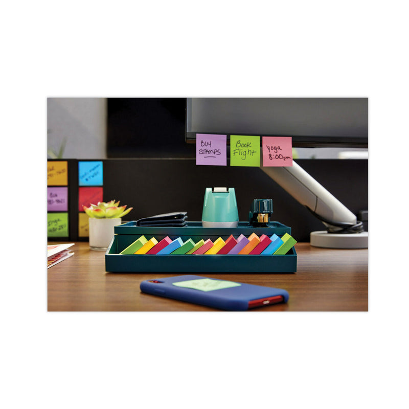 Post-it Pads in Playful Primary Collection Colors, 2" x 2", 90 Sheets/Pad, 8 Pads/Pack