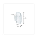 Command All Weather Hooks and Strips, Plastic, Small, 16 Clips and 20 Strips/Pack