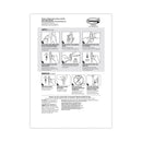 Command General Purpose Designer Hooks, Medium, 3 lb Cap, White, 50 Hooks and Strips/Pack