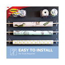 Command Clear Hooks and Strips, Plastic, Medium, 50 Hooks with 50 Adhesive Strips per Carton