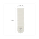 Command Picture Hanging Strips, Cabinet Pack, Removable, Holds Up to 6 lbs per Pair, 0.75 x 2.75, White, 4/Set, 50 Sets/Carton