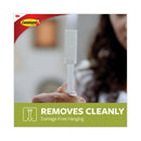 Command Picture Hanging Strips, Cabinet Pack, Removable, Holds Up to 6 lbs per Pair, 0.75 x 2.75, White, 4/Set, 50 Sets/Carton