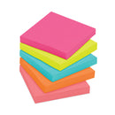 Post-it Original Pads in Poptimistic Colors, Value Pack, 3" x 3", 100 Sheets/Pad, 14 Pads/Pack