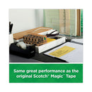 Scotch Magic Greener Tape, 1" Core, 0.75" x 75 ft, Clear, 12/Pack