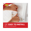 Command General Purpose Wire Hooks Multi-Pack, Small, 0.5 lb Cap, White, 9 Hooks and 12 Strips/Pack