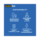 ScotchBlue Original Multi-Surface Painter's Tape, 3" Core, 0.94" x 60 yds, Blue