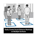 ScotchBlue Original Multi-Surface Painter's Tape, 3" Core, 1.88" x 60 yds, Blue, 3/Pack