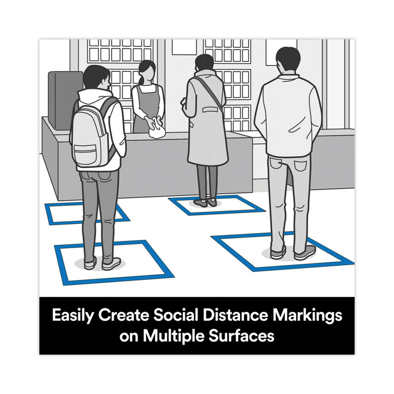 ScotchBlue Original Multi-Surface Painter's Tape, 3" Core, 1.88" x 60 yds, Blue, 3/Pack