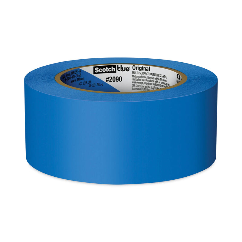 ScotchBlue Original Multi-Surface Painter's Tape, 3" Core, 1.88" x 60 yds, Blue, 3/Pack