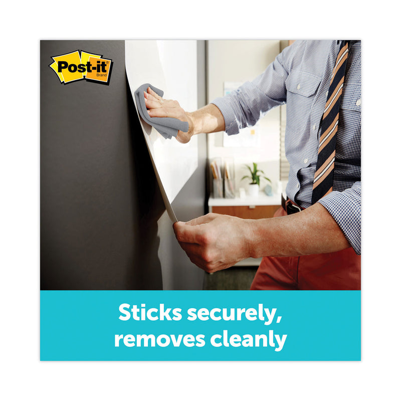 Post-it Dry Erase Surface with Adhesive Backing, 36" x 24", White